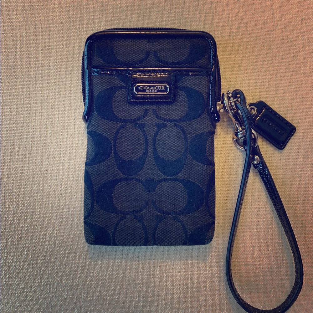 COACH wristlet